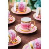 Acar Hxf-06920 Tulip 6Lı Kahve Fincan Takımı