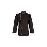 ACAR İŞ TEX Unisex Chef Aşçı Mutfak Ceket SİYAH S