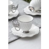 Acar Jade 6 Kişilik Kahve Fincanı Takımı - 90 ML