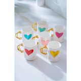 Acar KAI-07507 Colby Mug Kupa - Beyaz - 1 Adet