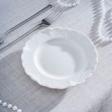 Acar King Kırık Beyaz 15 cm Tatlı Tabağı