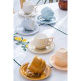 ACAR Lara 6 Kişilik Kahve Fincan Takımı - 90 ml