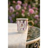 Acar Lavinya Porselen Kupa Mor - 300 ml - Renkli