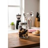 Acar Lınes 3lü Cam Kavanoz 820ML - Şeffaf - 3 Adet - 820 ml