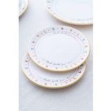 Acar Livaldi 6 Parça Pasta Tabağı - 19 cm