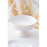 Acar Livaldi Ayaklı Sunum Kase Meyvelik - 23.5 Cm Hca-7735