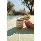 Acar Lorenzo Porselen Kupa Sarı - 355 ml - Renkli