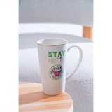 Acar Lotus Porselen Kupa 500ML - 1 Adet - Beyaz