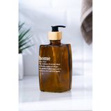 ACAR Louvre Cam Sıvı Sabunluk - 500 ml - Kahverengi HNR-07620