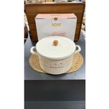 ACAR MADE WITH LOVE EMAYE KIZARTMA TENCERESİ - 24 CM