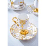 Acar Marise 6 Kişilik 90 ml Kahve Fincan Takımı