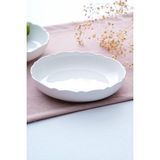Acar Nirvana Yuvarlak Porselen Yemek Tabağı 18.5 cm Şık Tasarım Bulaşık Makinesinde Yıkanabilir