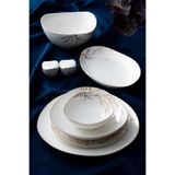 ACAR Pera Kişilik 29 Parça Porselen Yemek Takımı GBY-06965/2 Beyaz GBY-06965/2