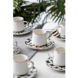 Acar Petra 6 Kişilik Kahve Fincanı Takımı - 90 ml