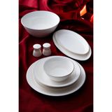 Acar POR-07122/1 Rienna Silver 6 Kişilik 29 Parça Beyaz Yemek Takımı