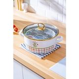 Acar Qualita Vera 22 Cm Kızartma Tenceresi Xap-07784 Beyaz
