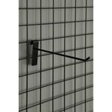 Acar Raf 10 15 cm Siyah Tel Pano Kancası Galvaniz Kaplama ile Ergonomik Kullanım Sunar