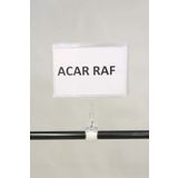 Acar Raf Ürün Tanıtım Çerçevesi Plastik Ve Mandallı Fiyat Etiketliği A5 Çerçeve Şeffaf