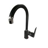 Acar Safir Black Kuğu Lavabo Bataryası
