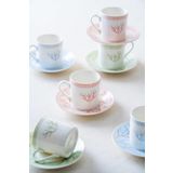 ACAR Sakura 6 Kişilik Kahve Fincanı Takımı - 90 ml