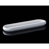 Acar SCT-21-0232 Bianco Perla 6 Adet Porselen Oval Kayık Tabak 28X7.5X2 cm - Yok - Beyaz
