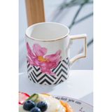 Acar Silva Porselen Kupa - 200 ml - Renkli