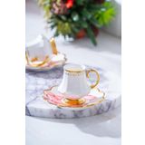 Acar Sofiya Duo 2 Kişilik Kahve Fincan Takımı Hxf-06850