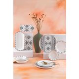 Acar Sr-05126 Ethnic 27 Parça 6 Kişilik Yemek Takımı