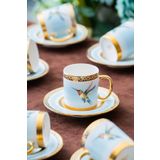 ACAR Starling 6 Kişilik Kahve Fincanı Takımı - 90 ml
