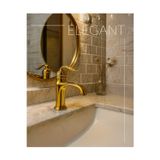 Acar Su Armatürleri Elegant Gold Serisi Lavabo Bataryası