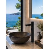 ACAR SU ARMATÜRLERİ Smart Çanak Tek Su Fotoselli Siyah Lavabo Bataryası Acar 01.02.800S
