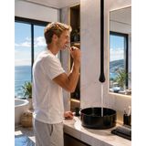ACAR SU ARMATÜRLERİ Specıal Black Lavabo Bataryası Acar Alb 1001