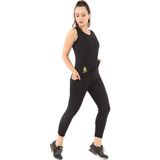 Acar Termal Sauna Kadın Maksimum Terleten Termal Atlet Tayt Sauna Takımı - Siyah - 36