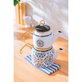 Acar Thea Emaye Mini Çaydanlık Takımı - 1750 ml - Çok Renkli