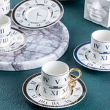 Acar Timeless Beyaz 6 Kişilik Fincan Takımı