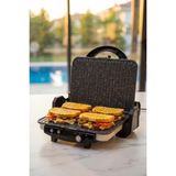 Acar Ultimate Pro Pressio 1800 W Krem Tost ve Izgara Makinesi Döküm Plaka Özelliği ile