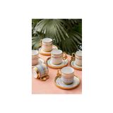 Acar Valeria 6 Kişilik Kahve Fincanı Takımı 90 ML