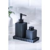 Acar Vega Gri 3 Parça Banyo Seti