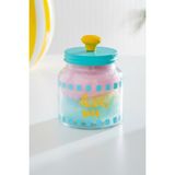 Acar Vicenza Renkli Cam Kavanoz - 600 ml - Çok Renkli