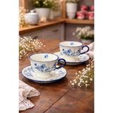 Acar Vintage Garden 6 Kişilik Çay Fincan Takımı Chr-09551