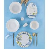 Acar XTL-05611 Sunflower 6 Kişilik 23 Parça Porselen Yemek Takımı