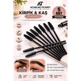 Acarlar Ticaret 5li Kaş Ve Kirpik Tarama Fırçası