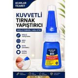 Acarlar Ticaret Kuvvetli Fırçalı Tırnak Yapıştırıcı