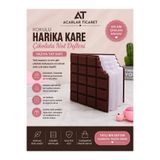 Acarlar Ticaret Sütlü Çikolata Kokulu Kalıp Kahverengi Çikolatalı Silikon Kapaklı Not Defteri Çizgisiz