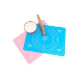 Acassia Home Çok Amaçlı Kaydırmaz Silikon Hamur Açma Matı 50 X 40 Cm