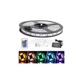 Acassia Home Şerit Led Rgb 16 Renk Uzaktan Kumandalı Tak Çalıştır 5 Mt 12 Volt