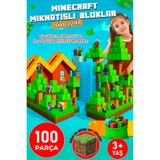 acces Minecraft Portal Mağara Mıknatıslı Manyetik Blok Seti 10 Parça 2cm Büyük Boy Manyetik Lego Zeka Geliştirici