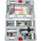 Accessories Professional 49 Parça Uç ve Matkap Ucu Premium X-Line Seti (Beton Matkap Ucu, Fayans Matkabı, Evrensel Tutucu, Derinlik Durdurucu, Uç El Tornavidası, Sağlam Çanta Içinde, Aksesuar