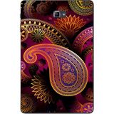 Accessories Samsung Galaxy Tab ile Uyumlu A SM-T580 2016 Kılıf Desen Baskılı Silikon Kılıf