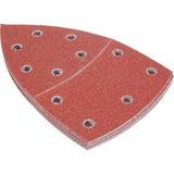 Accessories Zımpara Kağıdı (Çoklu Zımpara Makinesi Için, Farklı Malzemeler, 10 Adet, 102 x 62/93 Mm, Granülasyon 120)